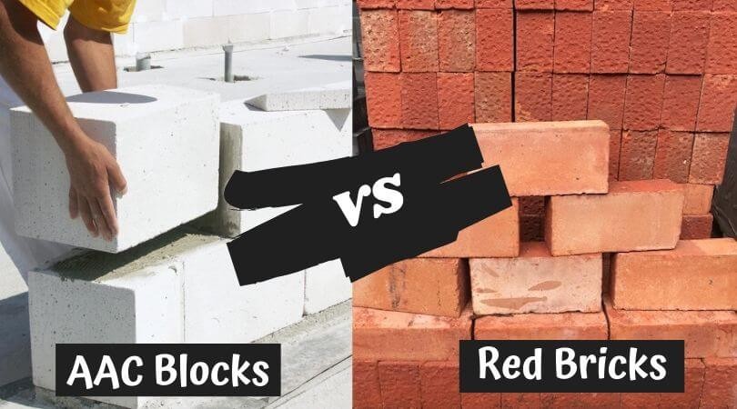 AAC Blocks vs Red Bricks